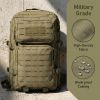 Small Tactical Backpack Assault Pack 40L Military Backpack with Molle for Hiking Hunting Rucksack Trekking