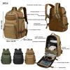 Mountaineering Travel Backpack Outdoor Waterproof Wear Resistant Men's Military Tactical Backpack Back Bag For Climbing Hiking